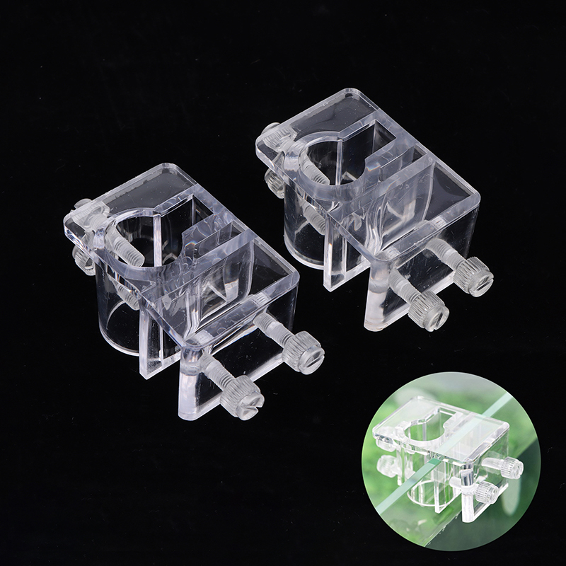 Plastic Pipe Clip - Aquarium Wasser Einlass Auslass Rohr Befestigungs