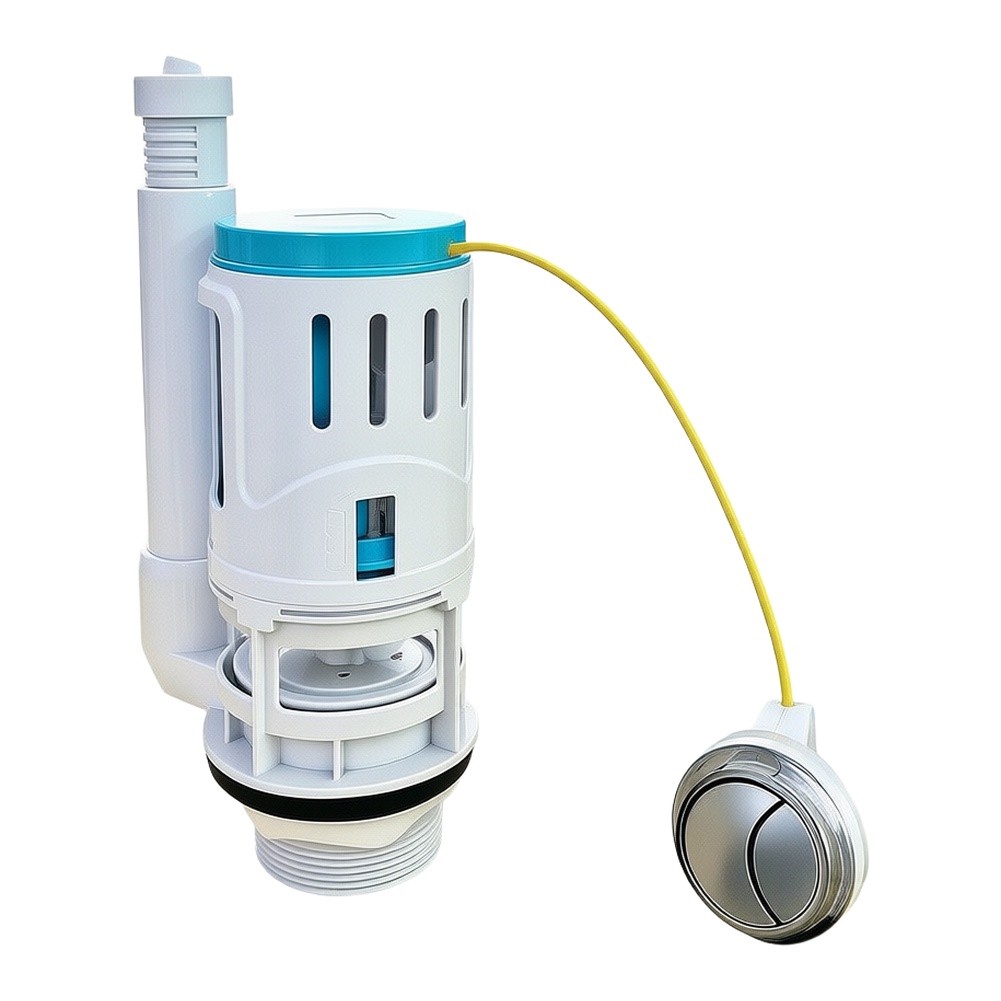 1 Stück Dual-Flush-Ventil mit  – Toilet Fill Valve Bewertung und Preis