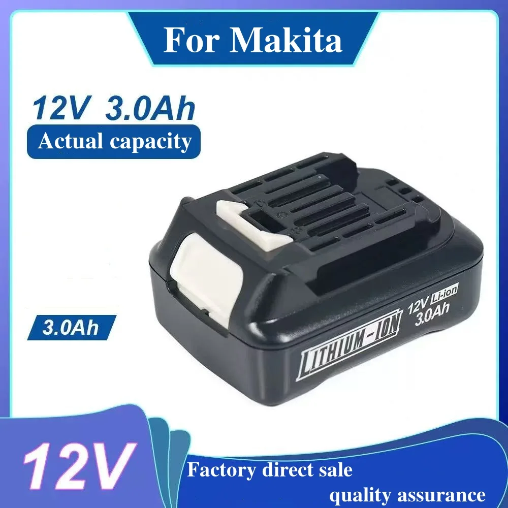 12V 3000mAh Ersatz-Makita 12VR – Makita Drill Hp1640 Bewertung und Preis