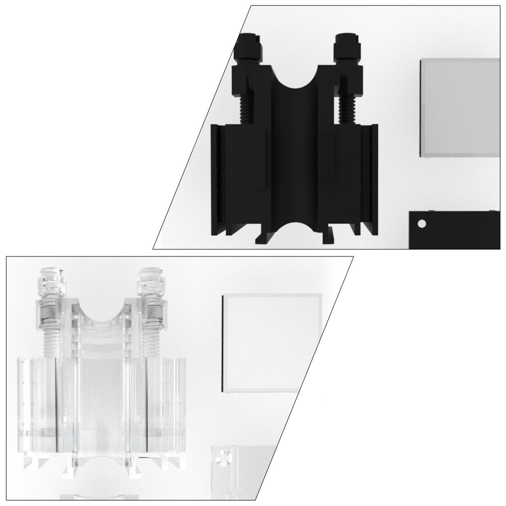2 Stück Acryl-Befestigungsklam – Plastic Pipe Clip Bewertung und Preis